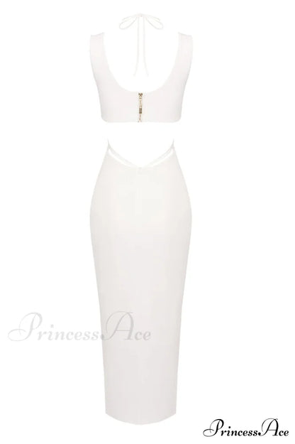 Alize Flower Stylish Embellished Maxi Dress