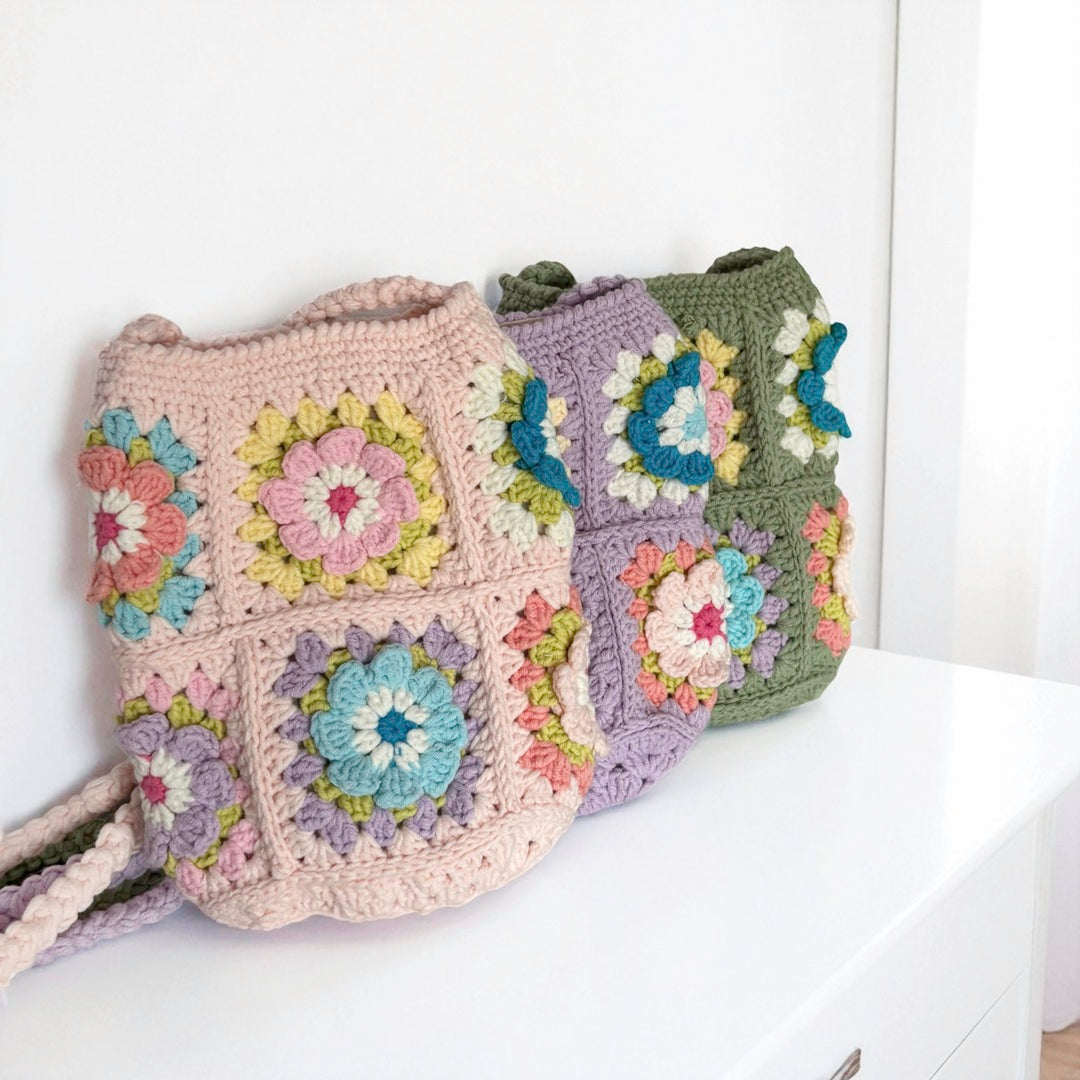 Amara Crochet Crossbody Bag