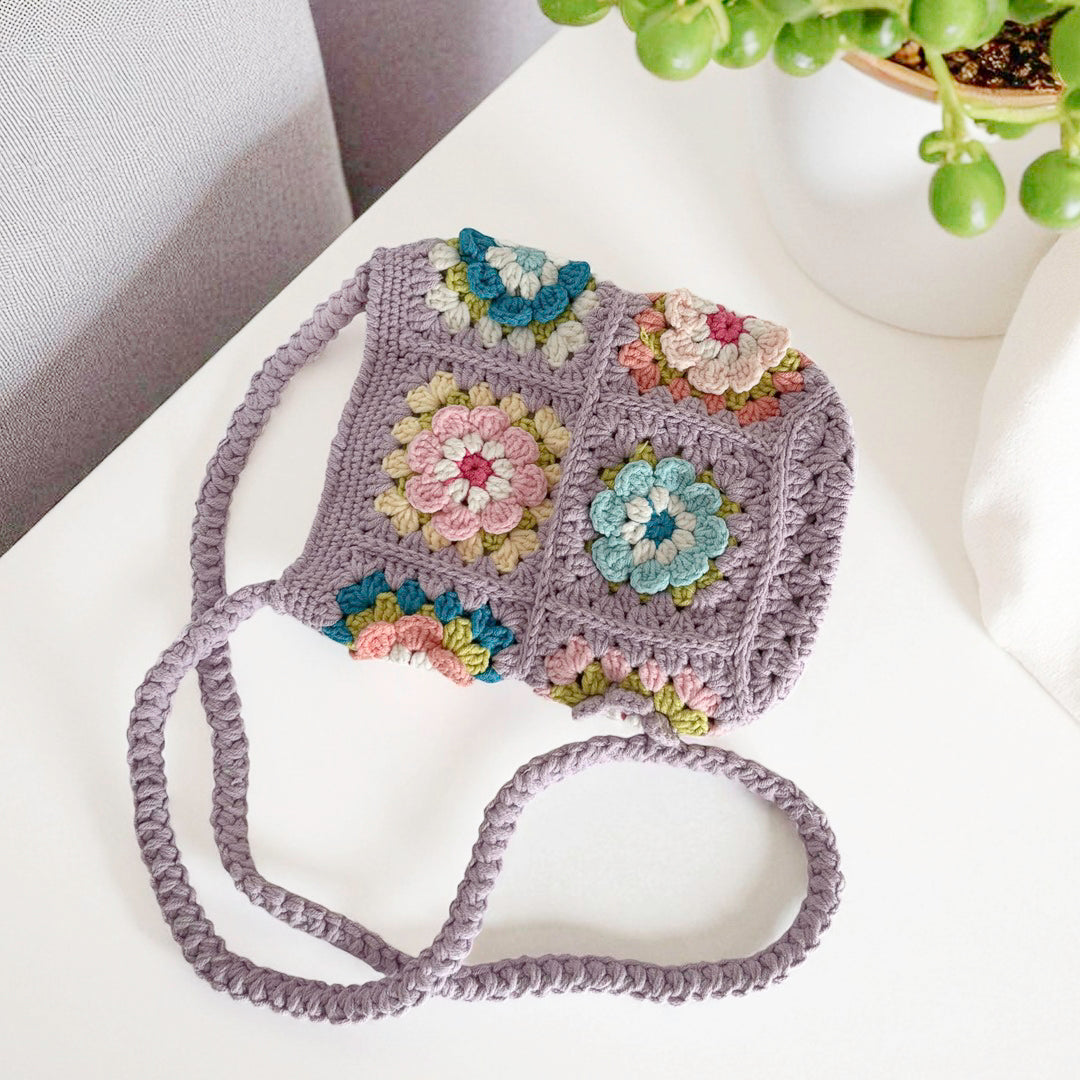 Amara Crochet Crossbody Bag