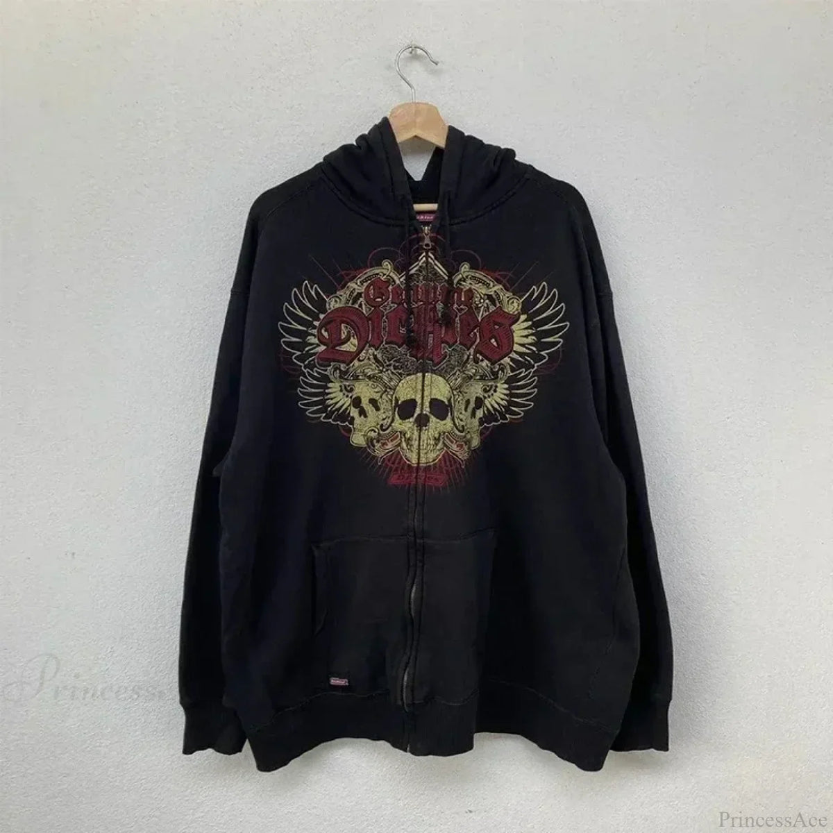 Angel Wing Functional Pleat Hoodie