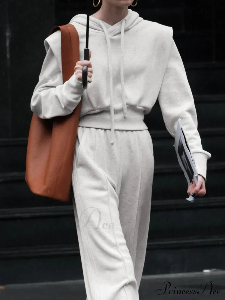 Athleisure Charming Drawstring Hoodie