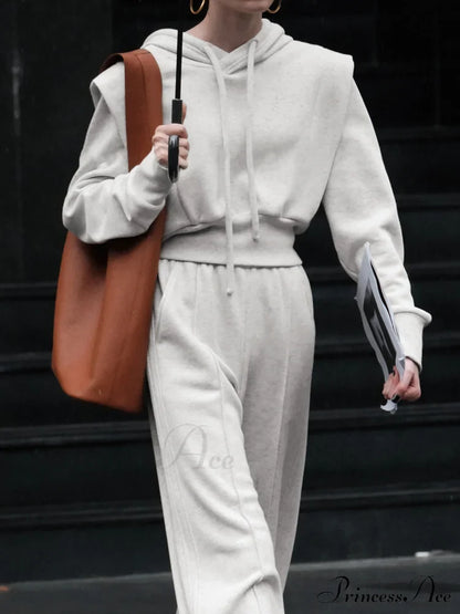 Athleisure Charming Drawstring Hoodie