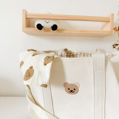 Baby Bear Diaper Tote Bag