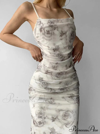 Back Slit Velvet Trendy Halter Maxi Dress