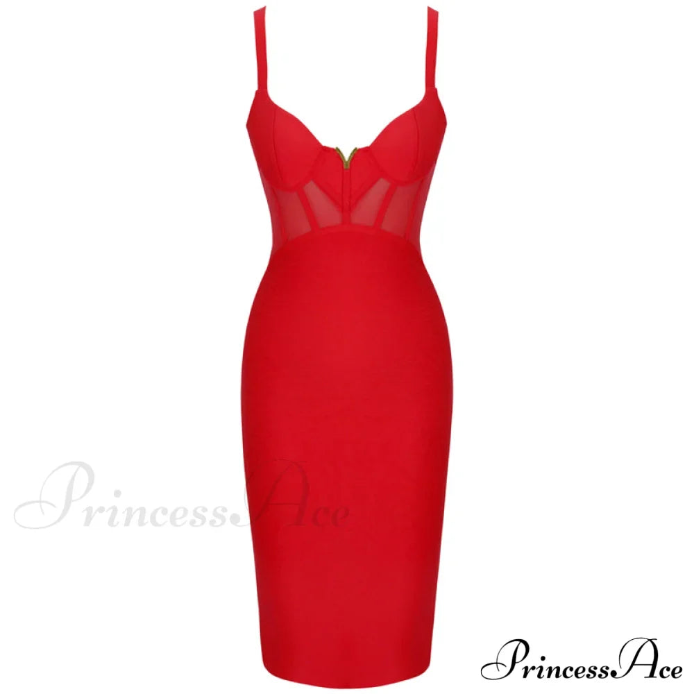 Black Gown Corset Elegant Insert with Party Bodycon Evening - Mesh Bandage Clubwear