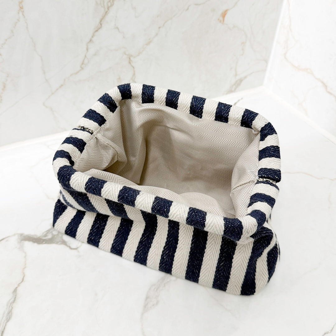 Julie Classic Striped Handbag