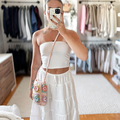 Amara Crochet Crossbody Bag