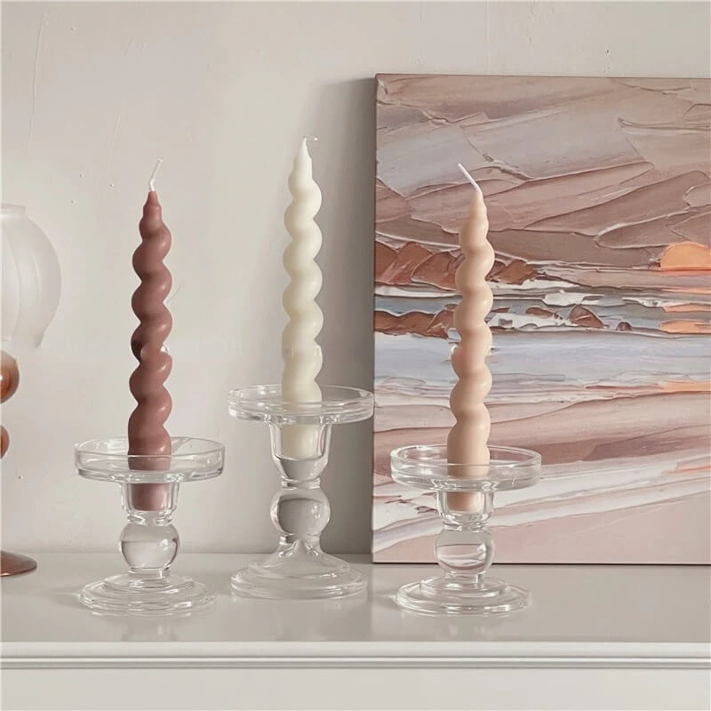Ema Spiral Twist Soy Wax Candles