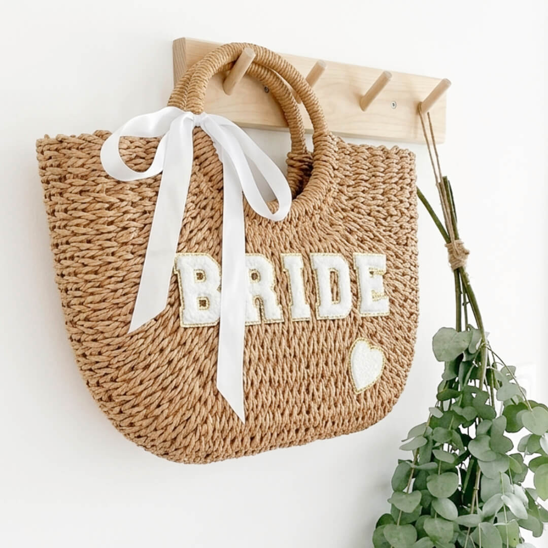 Bride Woven Tote Bag