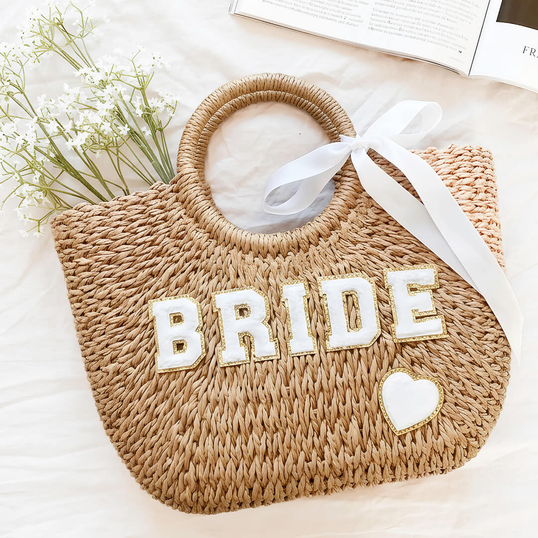 Bride Woven Tote Bag
