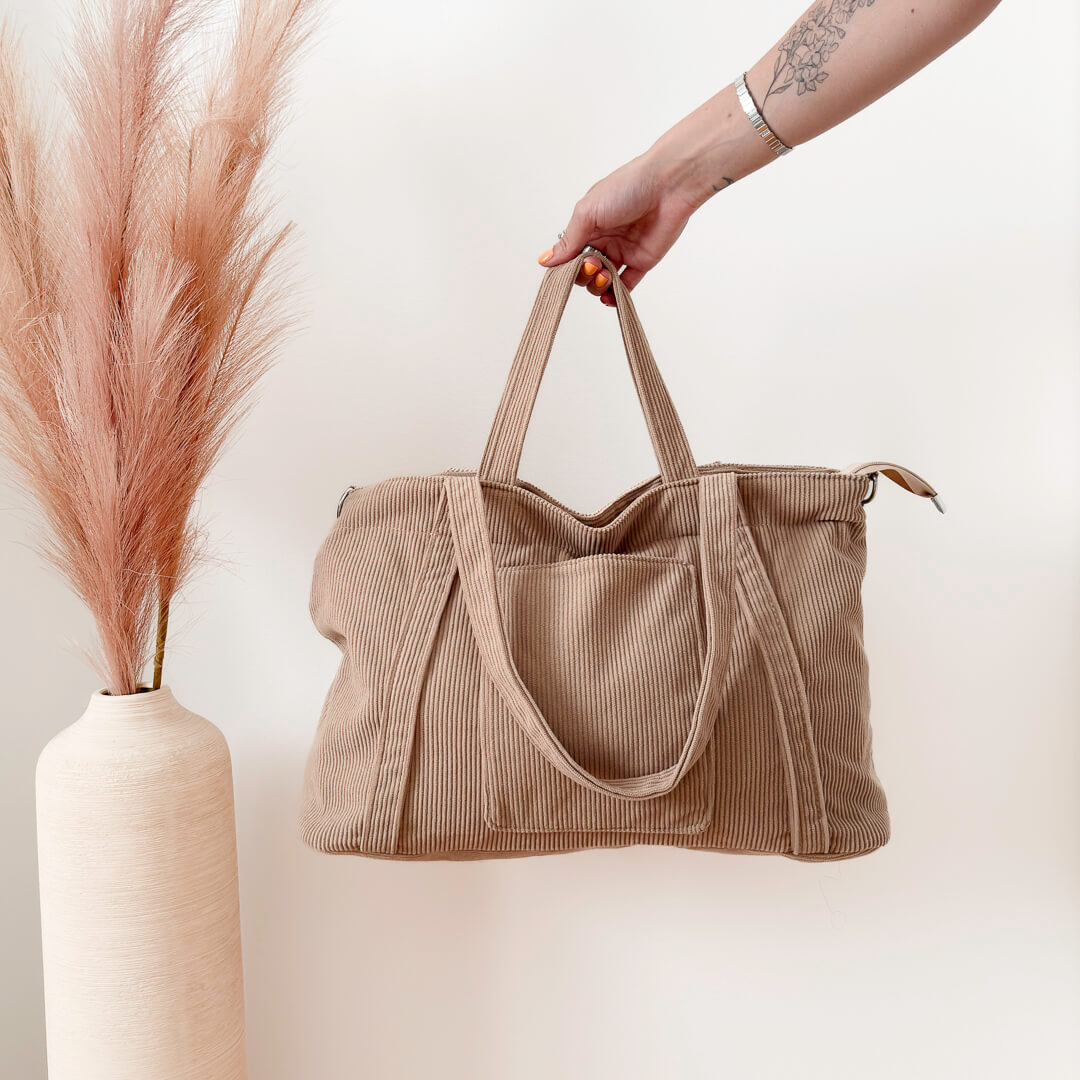 Rosie Corduroy Tote Bag