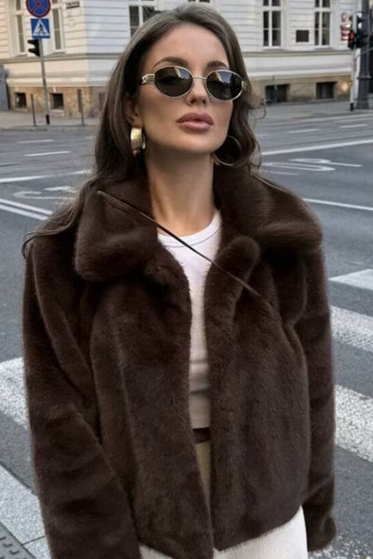 Soft Plush Long Sleeve Jacket