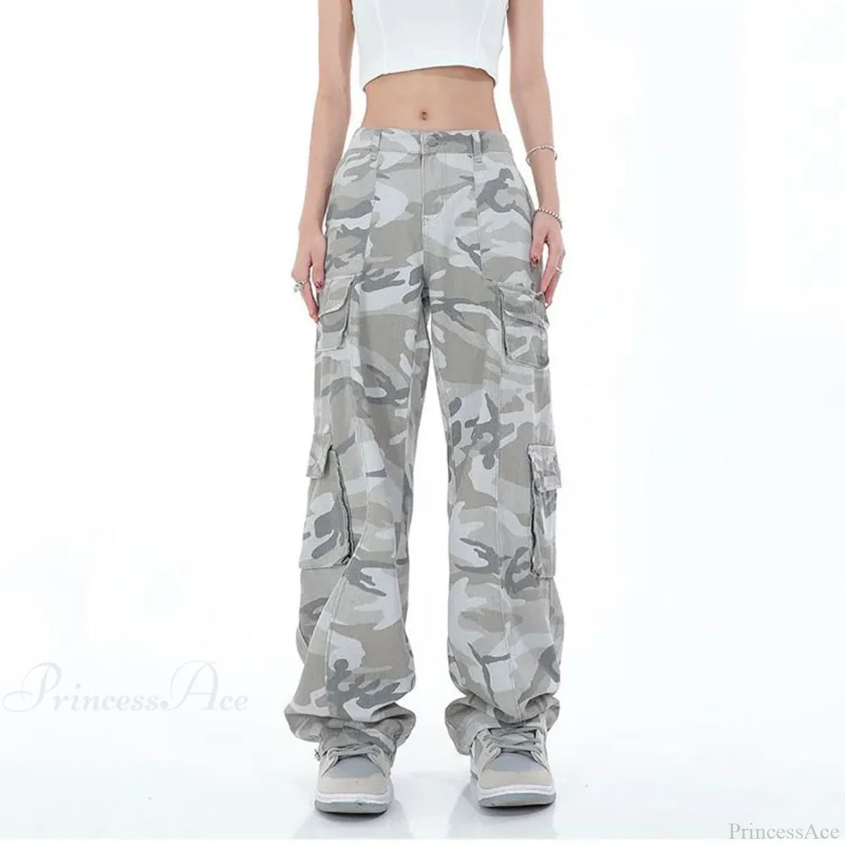 Camouflage Cargo Streetwear Pants