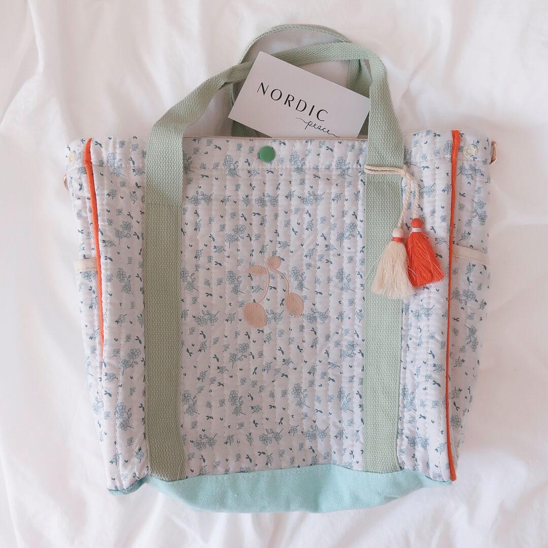 Luna Floral Tote Bag