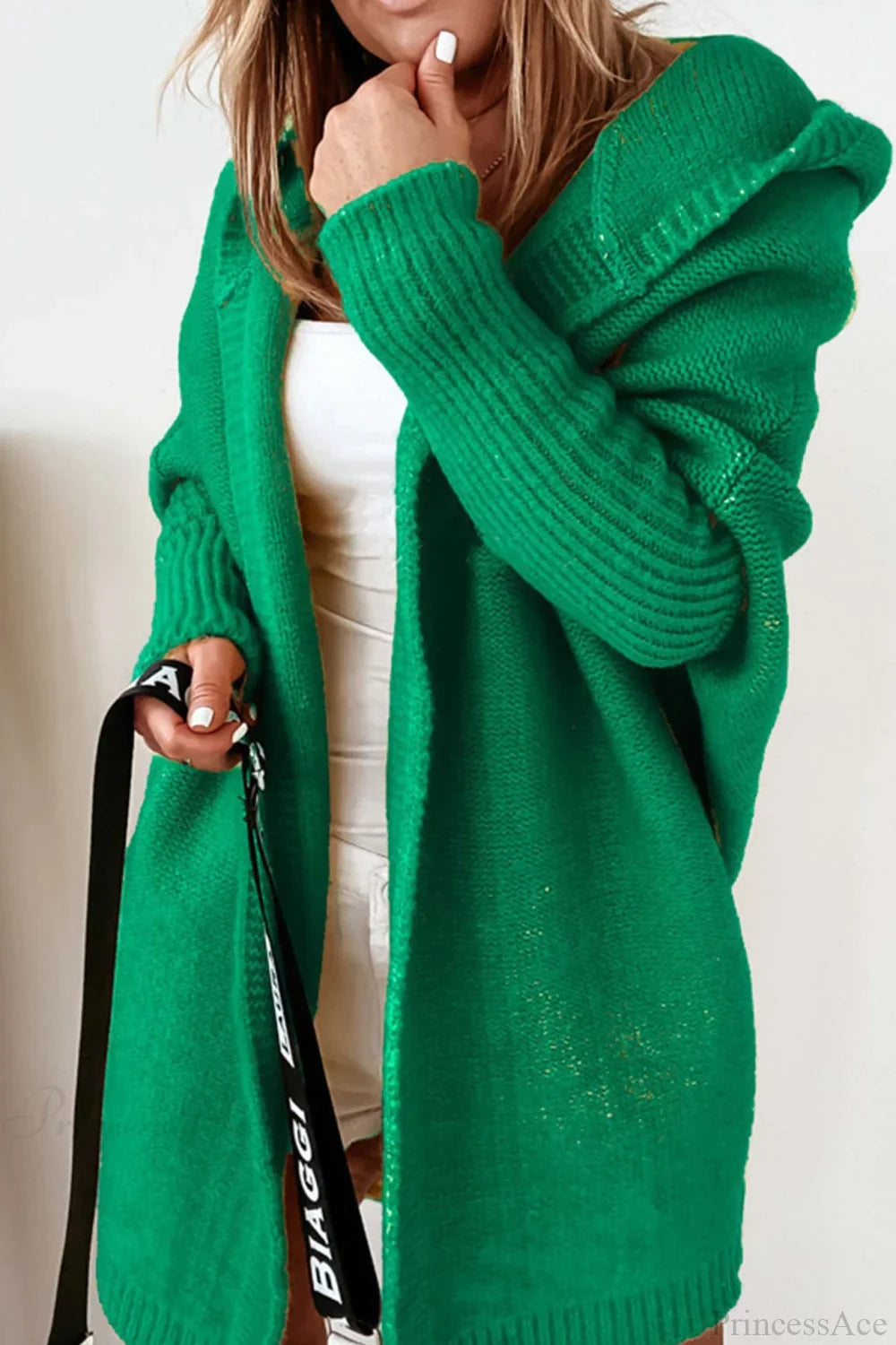 Color Block Knit Cardigan