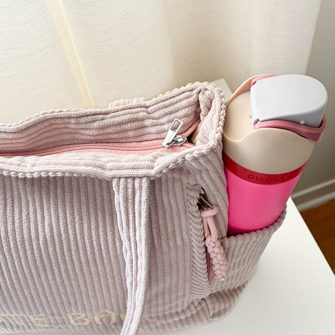 Mia Corduroy Tote Bag
