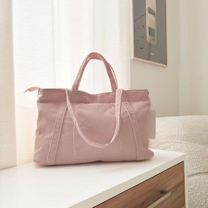Rosie Corduroy Tote Bag