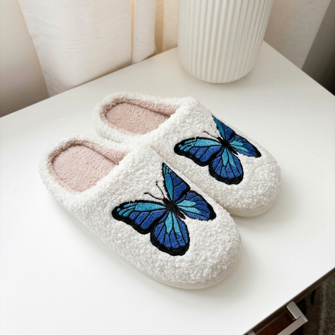 Fiona Butterfly Slippers