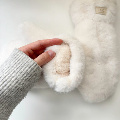 Nordic Plush Mittens
