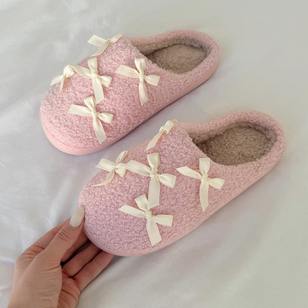 Celeste Bow Slippers