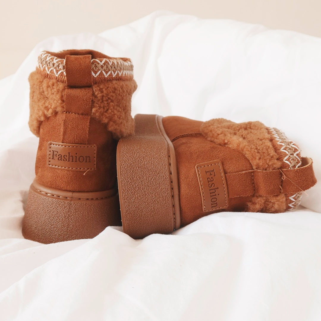 Amber Platform Ankle Boots