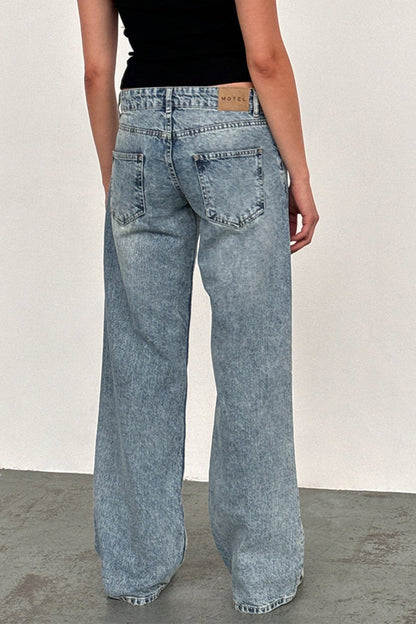 Classic Relaxed Fit Straight Leg Jeans