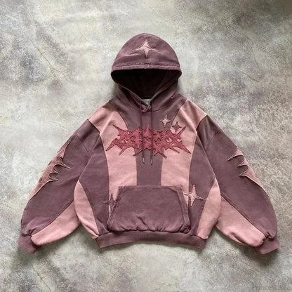 Dark Flash Diamond Patch Hoodie