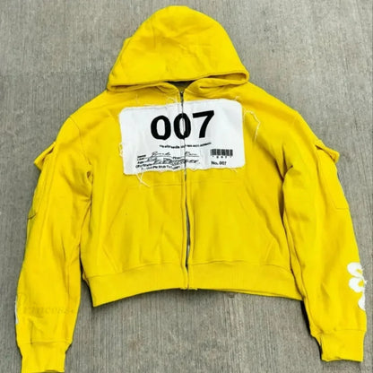 Dark Flash Diamond Patch Hoodie