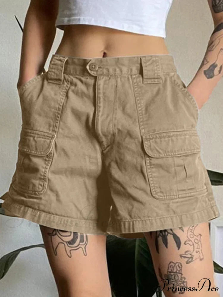Trendy Cargo Shorts with Pockets