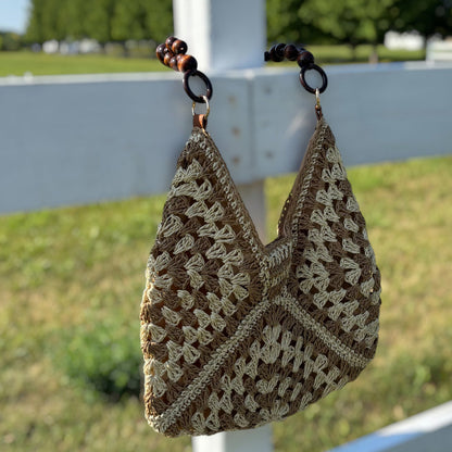 Sofia Woven Tote Bag