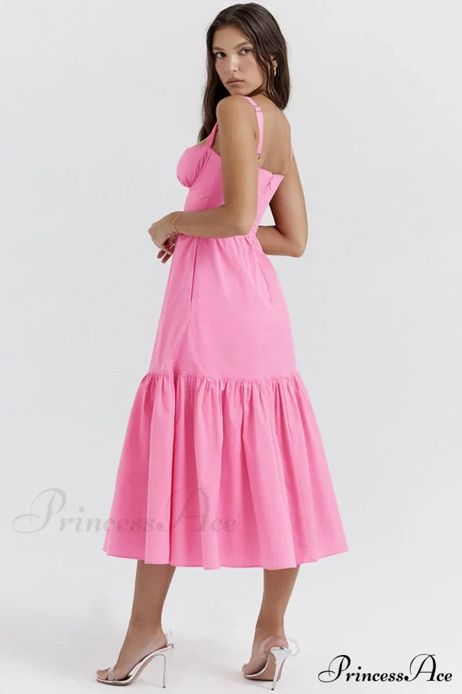 Elia Floral Stylish Midi Sundress