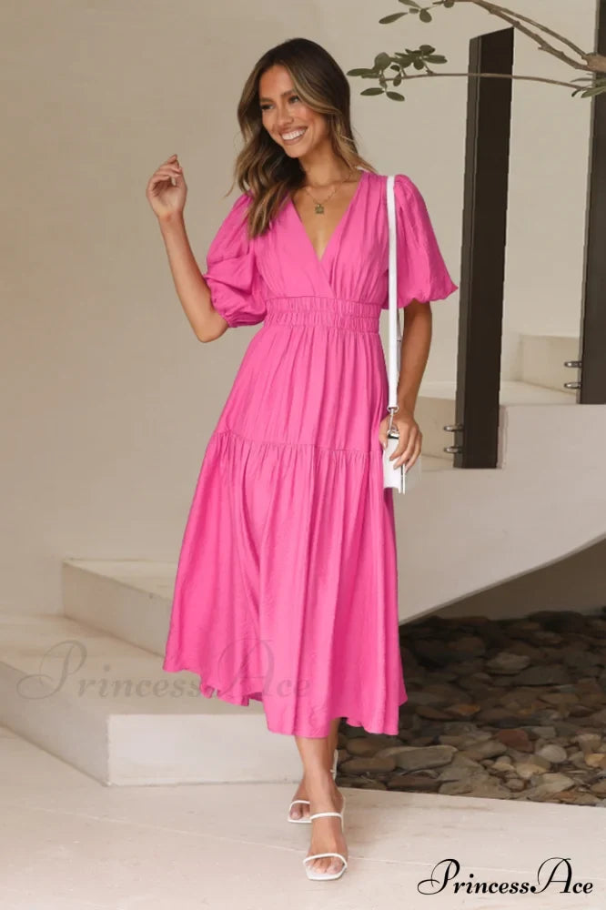 Erin Elegant Midi Dress