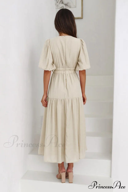 Erin Elegant Midi Dress