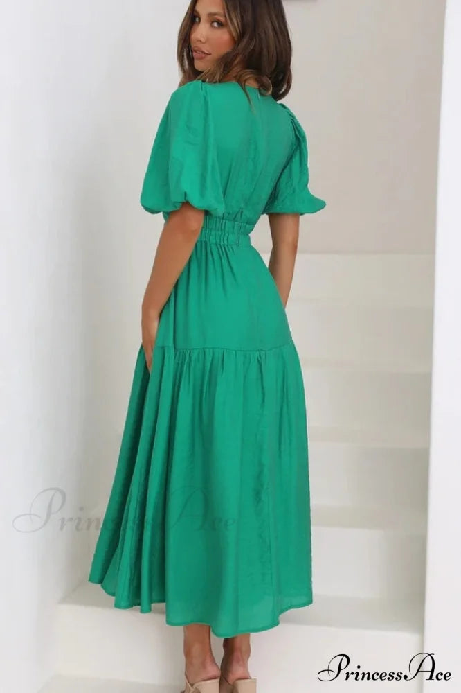 Erin Elegant Midi Dress