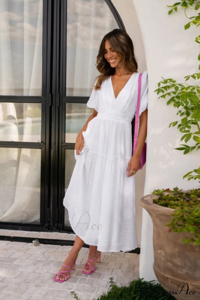 Erin Elegant Midi Dress