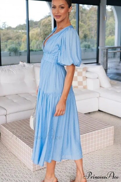 Erin Elegant Midi Dress