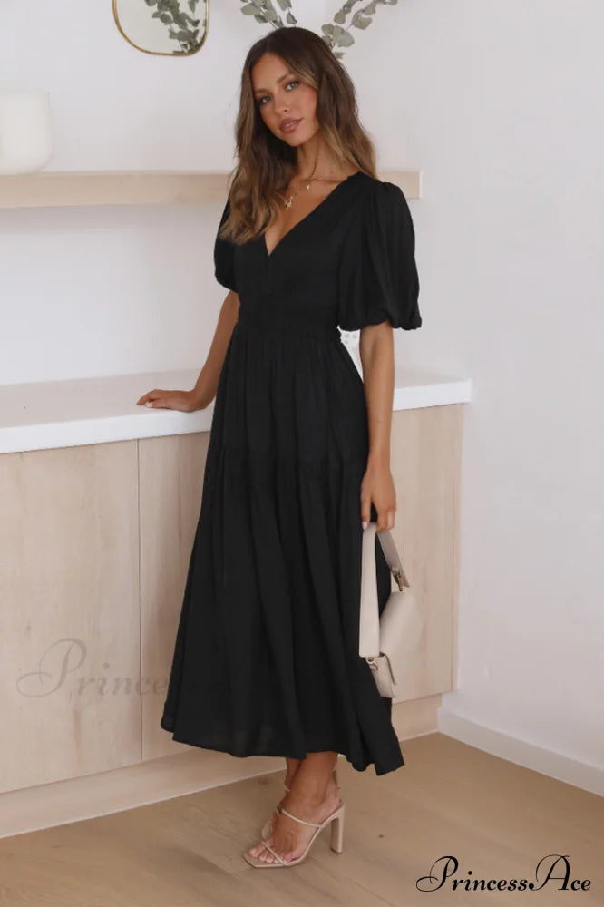Erin Elegant Midi Dress