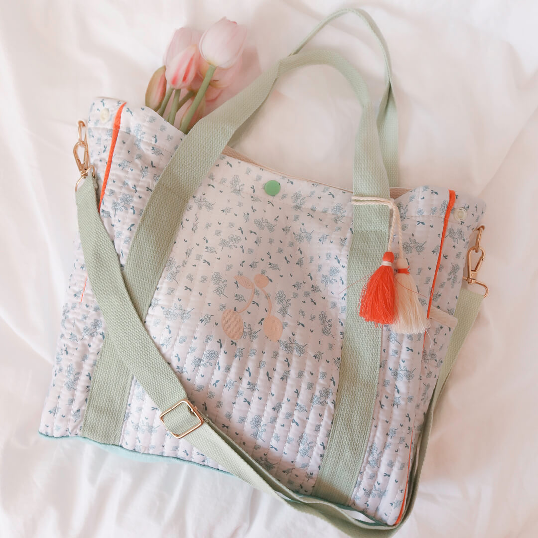 Luna Floral Tote Bag