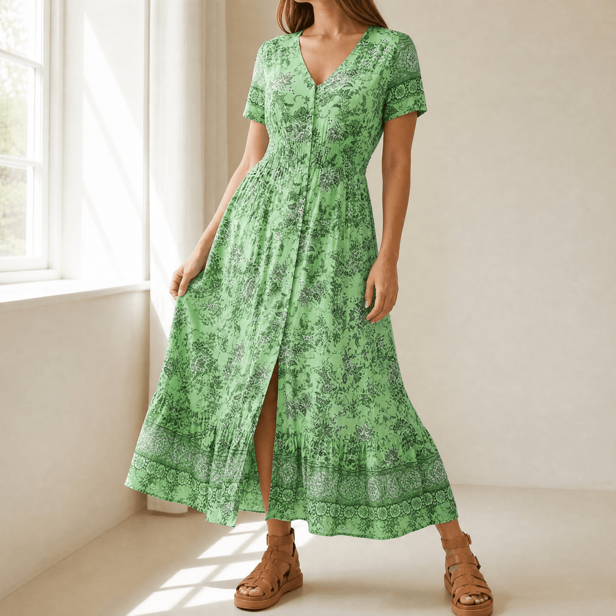 Lightweight Floral Maxi Dress for Every Occasion