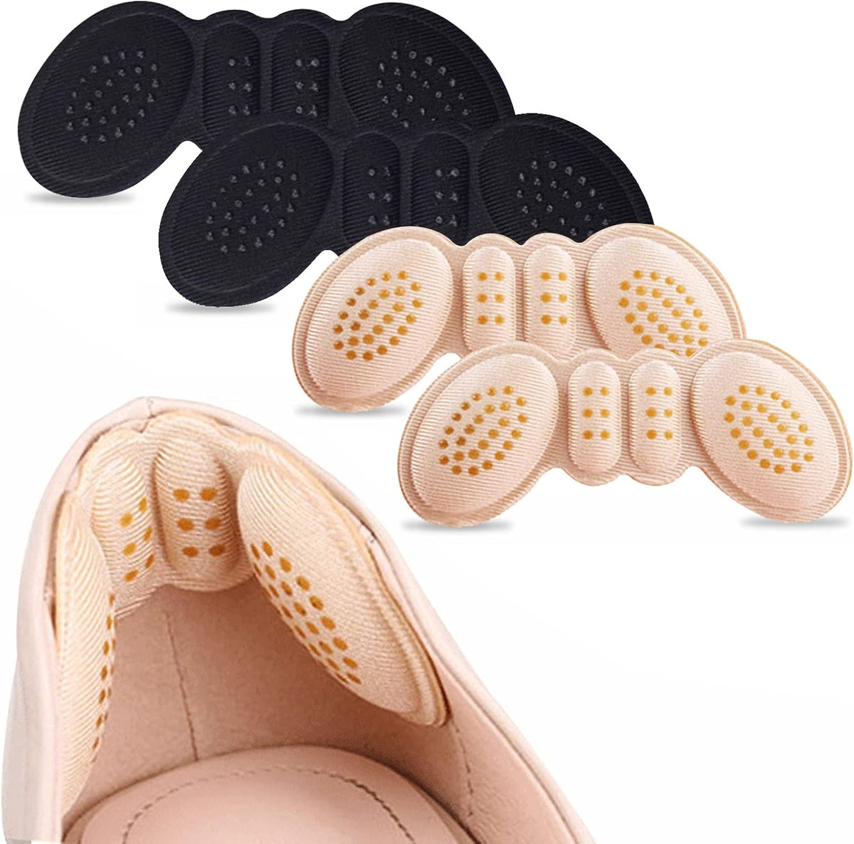 Cushioned Heel Grips for All Day Comfort