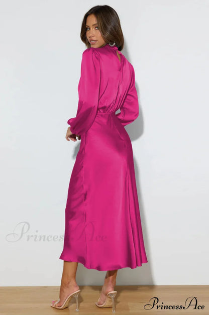 From The Source Charming High Neck Bridal Dress