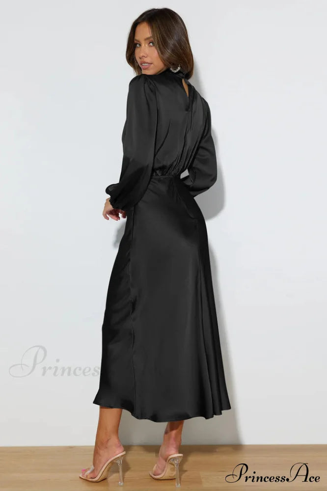 From The Source Charming High Neck Bridal Dress