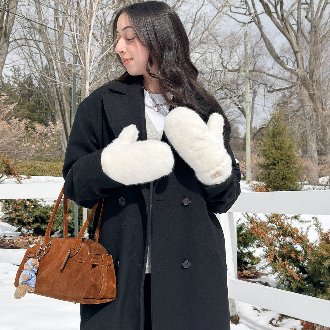 Nordic Plush Mittens