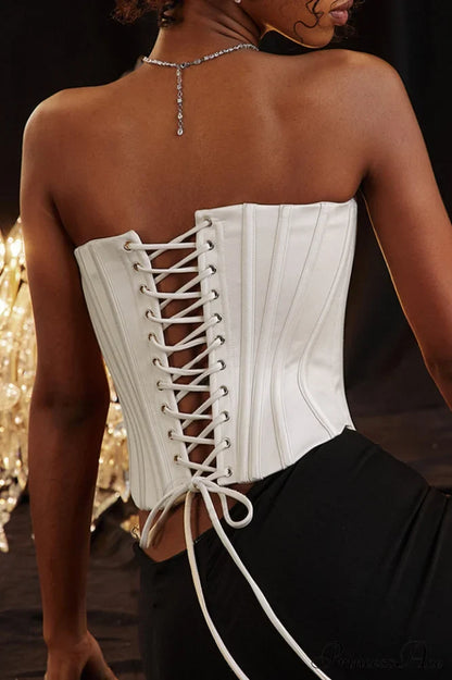 Genevieve Vintage Stylish Cream Strappy Bra