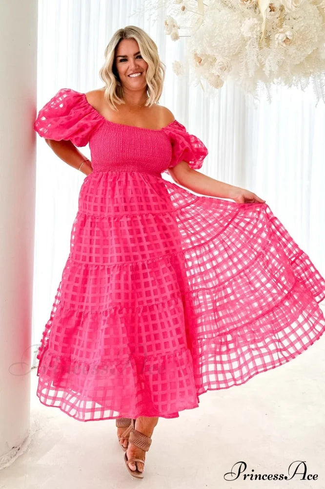 Gin Elegant Midi Dress