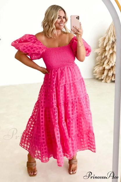 Gin Elegant Midi Dress