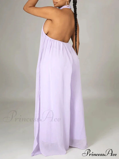 Halter Casual Graceful Maxi Dress