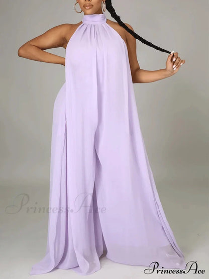 Halter Casual Graceful Maxi Dress
