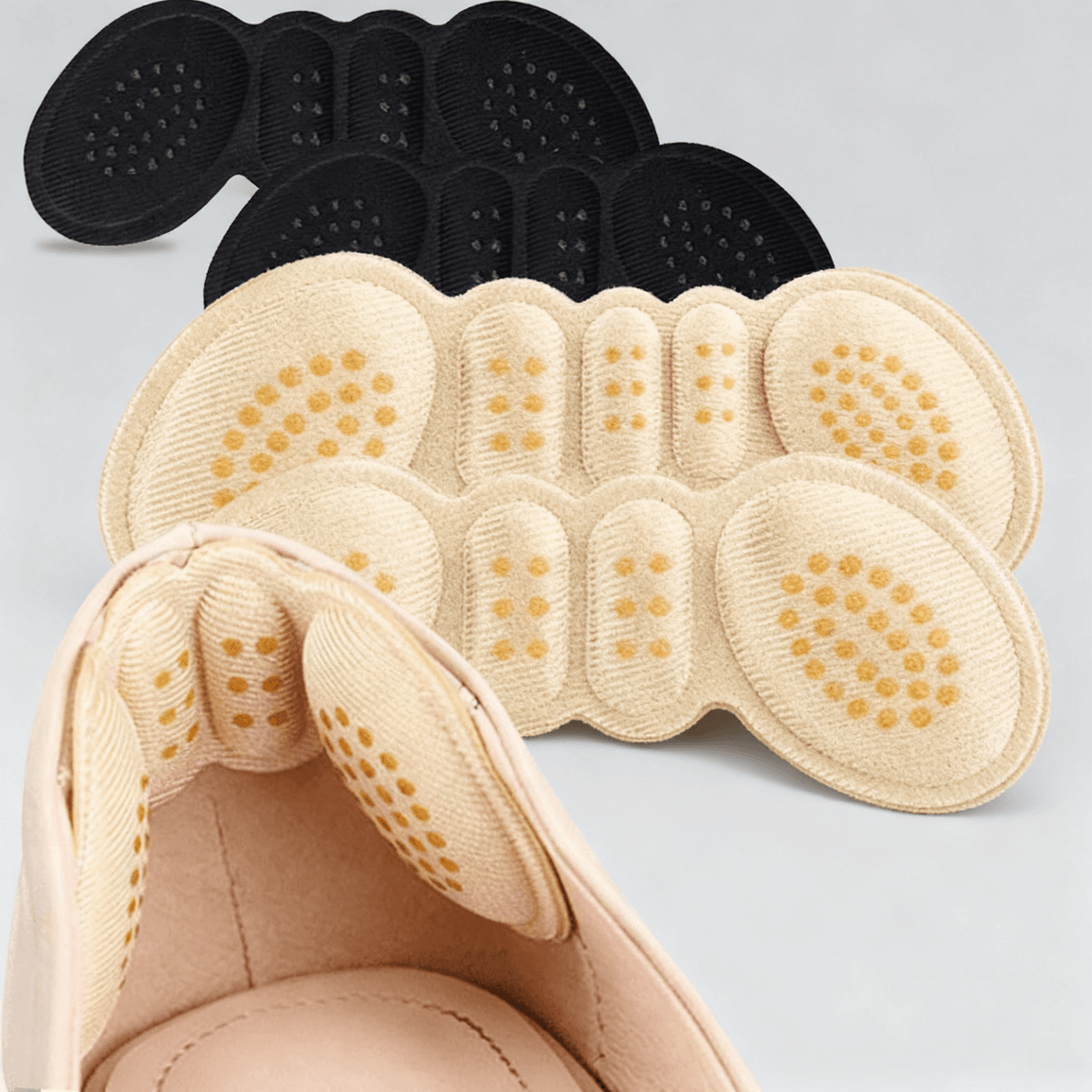 Cushioned Heel Grips for All Day Comfort