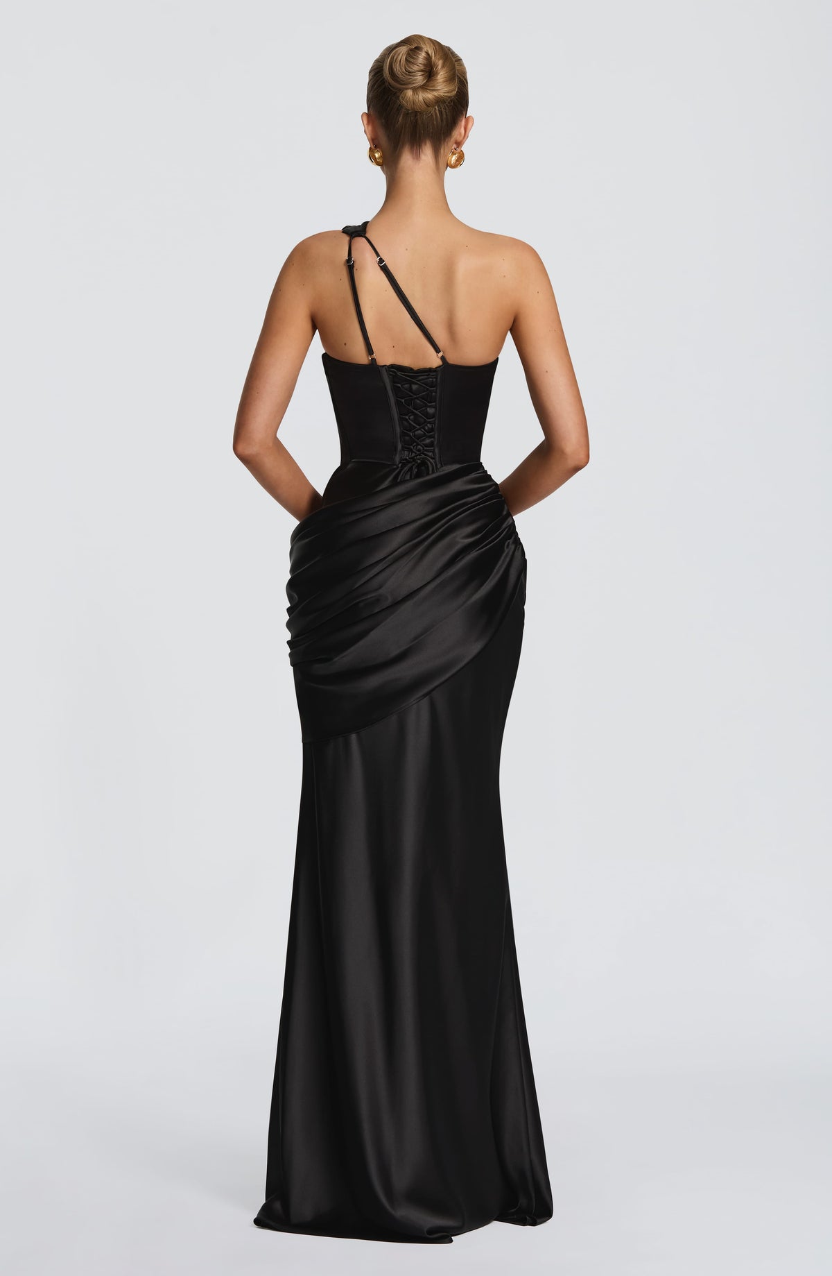Helena Cutout Plunge Maxi Dress